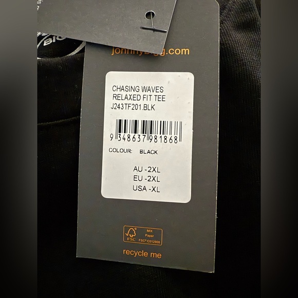 Johnny Bigg Relaxed Fit Graphic T-shirt. XL - Picture 11 of 15